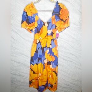 Tabitha Brown x Target Floral Summer Dress 4 NEW